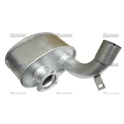 UM51156    Underhood Muffler---Replaces 3814606M1, 3814606M2